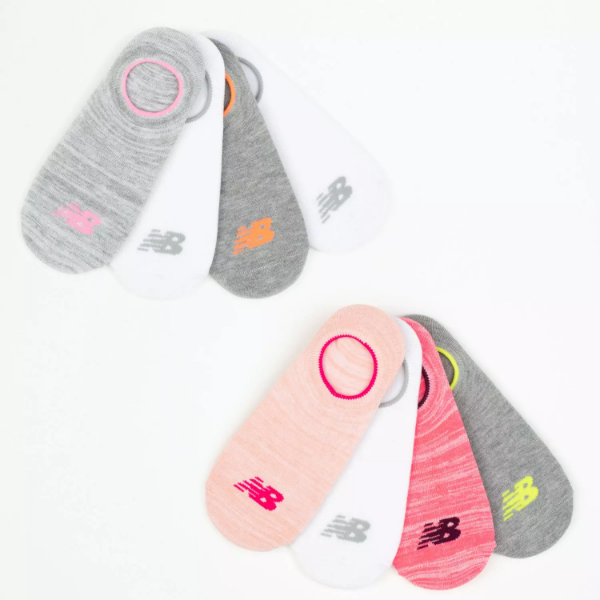 New Balance Ladies 8pk Invisible Liner