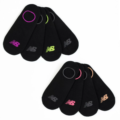 New Balance Ladies 8pk Invisible Liner