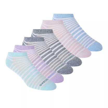 Skechers Ladies Super Soft Sock (6 pk.)
