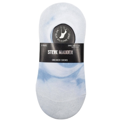 Steve Madden Ladies 5 Pack Sneaker Liner Sock