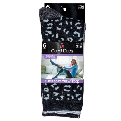 Cuddl Duds Super Soft Crew (6 Pack)