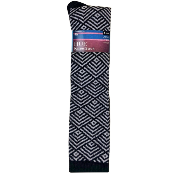 Hue Women's Knee Socks, 3 Pack
