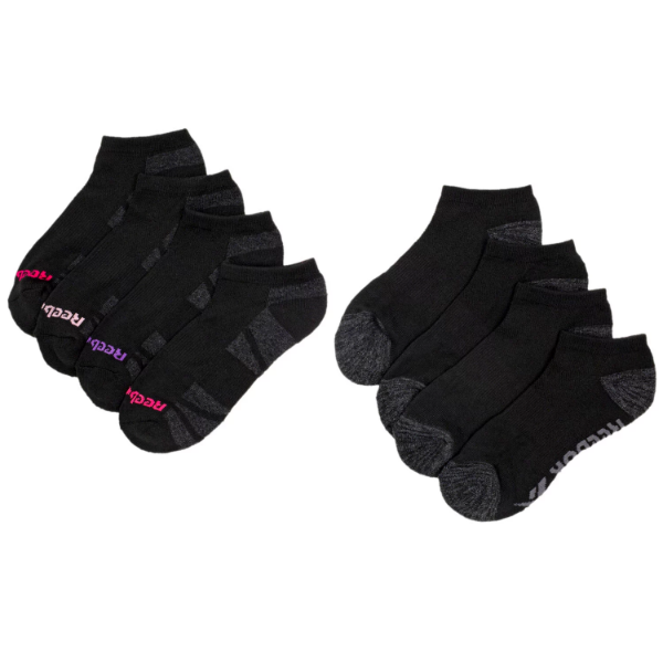 Reebok Ladies Cushion Low Cut Socks (8 Pack)