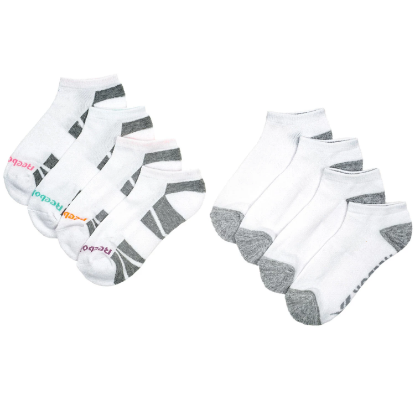 Reebok Ladies Cushion Low Cut Socks (8 Pack)