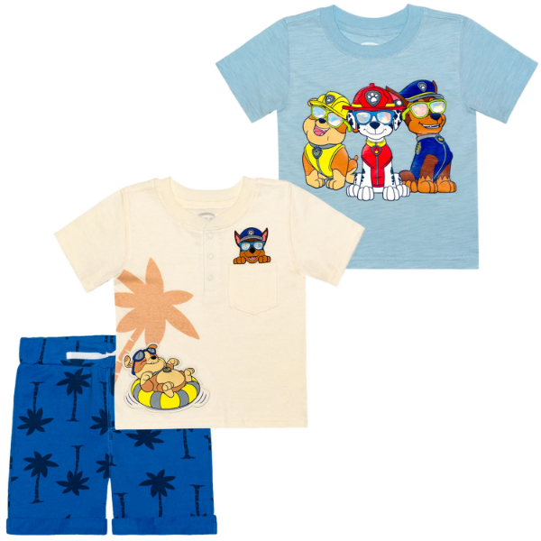 Picture of Licensed Paw Patrol 3 Piece Short Set