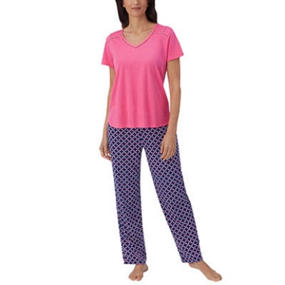 Nautica 2 pc. Ladies' Tee and Pant PJ Set