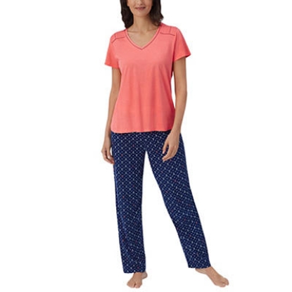 Nautica 2 pc. Ladies' Tee and Pant PJ Set