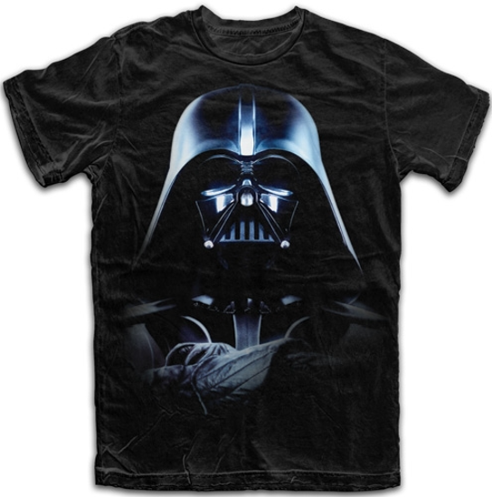 Picture of Adult Star Wars Darth Vader Commands Tee Black
