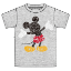 Picture of Adult Unisex T-Shirt Word Up Mickey Gray