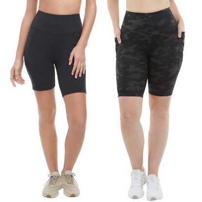 Danskin Ladies' Bike Short, 2-pack