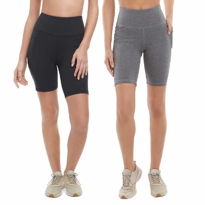 Danskin Ladies' Bike Short, 2-pack