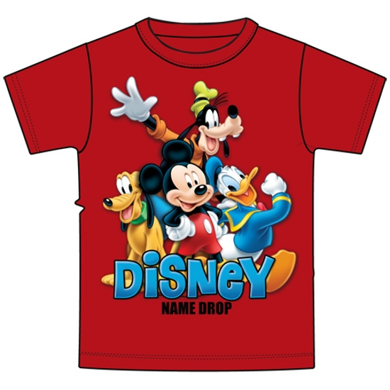 Picture of Disney Toddler Boys T-Shirt Mickey and Friends 2T Florida Name Drop
