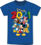 Picture of Youth 2021 Fun Friends Mickey Minnie Pluto Donald Goofy Tee Royal Blue