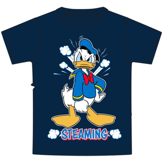 Picture of Youth Boys Tee Donald Steaming  Navy Blue