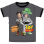 Picture of Youth Ringer Tee Toys Story Woody Buzz Charcoal & Black