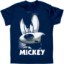 Picture of Youth Tee Shirt Mean Grill Mickey Navy