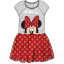 Picture of Disney Youth Girls Big Bow Minnie Tutu Dress Gray Red