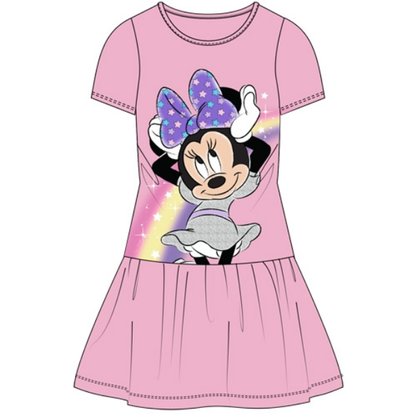 Picture of Youth Minnie Rainbow Dreams Dress Light Pink