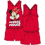 Picture of Youth Minnie Mouse Classic Racerback Romper Red