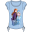 Picture of Girls Frozen II Fearless Believe Anna Elsa Side Tie Top Light Blue