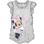 Picture of Youth Girls Minnie Blow a Kiss Flutter Sleeve Top  Gray Pink
