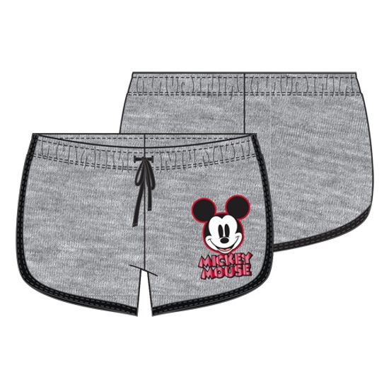 Picture of Junior Short Hello Mickey Mouse Gray Black