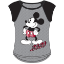 Picture of Junior Cap Sleeve 2020 Mickey Life Fashion Top Gray Black