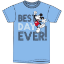 Picture of Adult Unisex Tee Best Day Ever Mickey Mouse Light Blue
