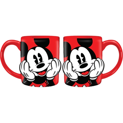 Picture of Disney Mickey Big Face Relief 14oz Mug Red