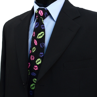 Lips & Kiss Novelty Tie
