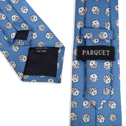 Dice Pattern Novelty Tie