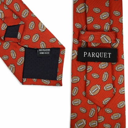 Football Pattern Novelty Tie