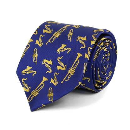 Brass Instruments Novelty Tie