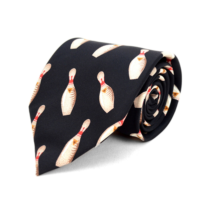 Bowling Novelty Tie