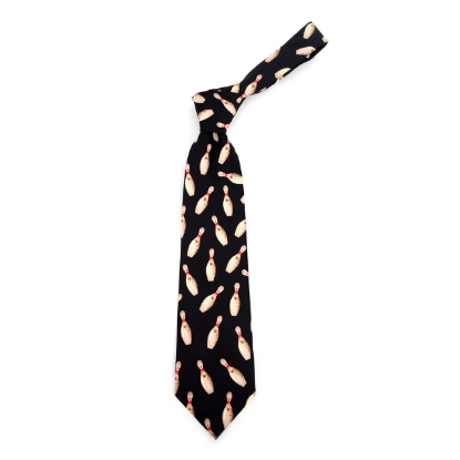 Bowling Novelty Tie