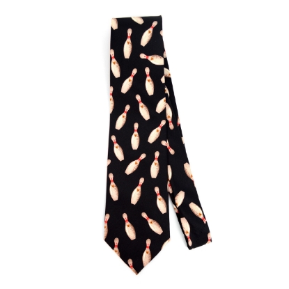 Bowling Novelty Tie