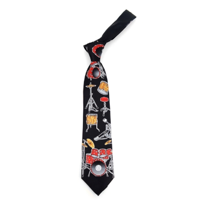 "Drum" Novelty Tie