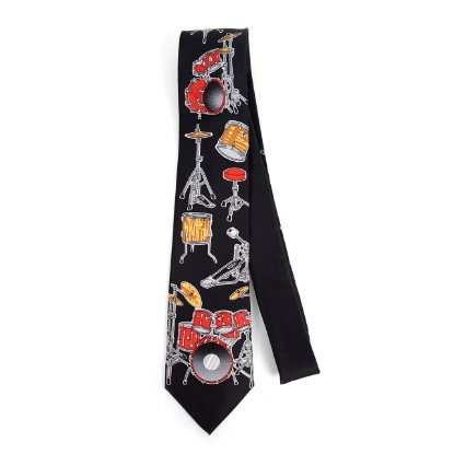 "Drum" Novelty Tie