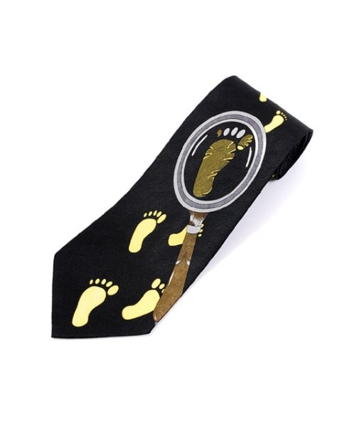 Footprints Novelty Tie