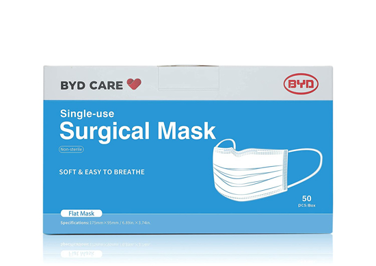 Picture of BYD CARE Single Disposable 3-Ply Mask 50 pcs