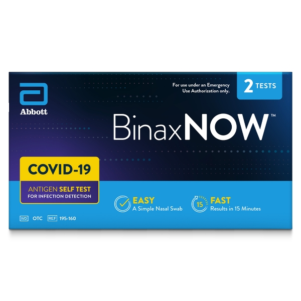 Picture of BinaxNOW COVID‐19 Antigen Self Test (2 ct.)