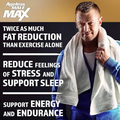 Picture of Ageless Male Max Total Testosterone and Nitric Oxide Booster, 120 ct.