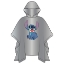 Picture of Disney Youth Happy Stitch Rain Poncho, Clear