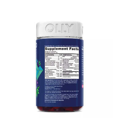 Picture of OLLY Men's Multivitamin Gummy, Blackberry Flavor (200 ct.)