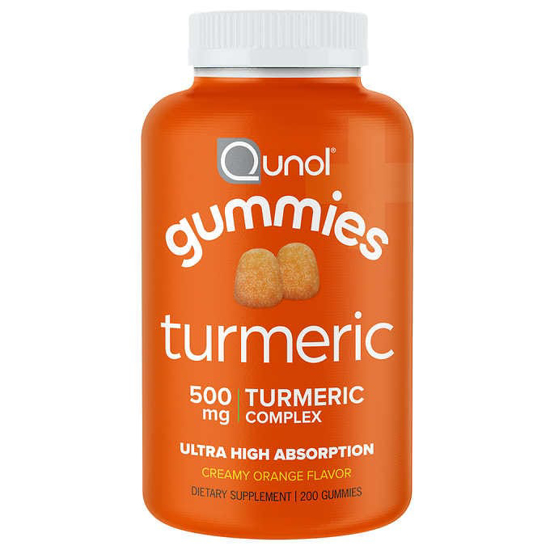 Picture of Qunol Turmeric Curcumin Complex Gummies (200 ct.)
