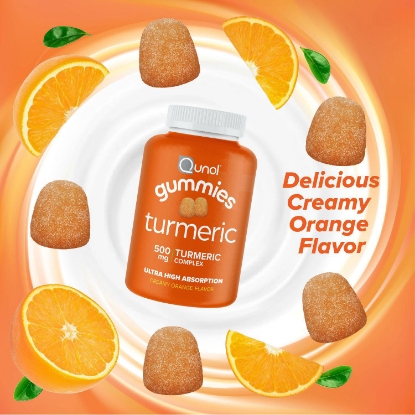 Picture of Qunol Turmeric Curcumin Complex Gummies (200 ct.)