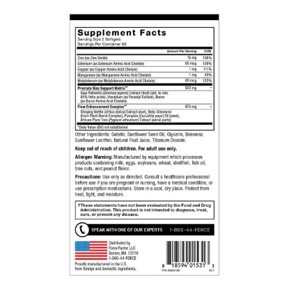 Picture of Force Factor Prostate Support Supplement (120 ct.)