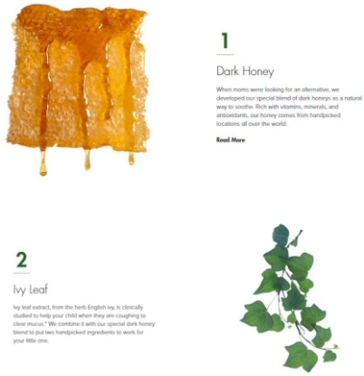 Picture of Zarbee's Naturals Children's Cough Syrup + Mucus with Dark Honey & Ivy Leaf, Natural Grape Flavor, 4 oz Bottles (Pack of 3)