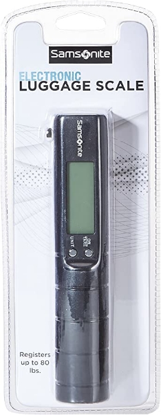 Picture of Samsonite Electronic Luggage Scale, Black, One Size