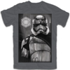 Picture of Disney Youth Star Wars Storm Trooper Tee, Charcoal Gray